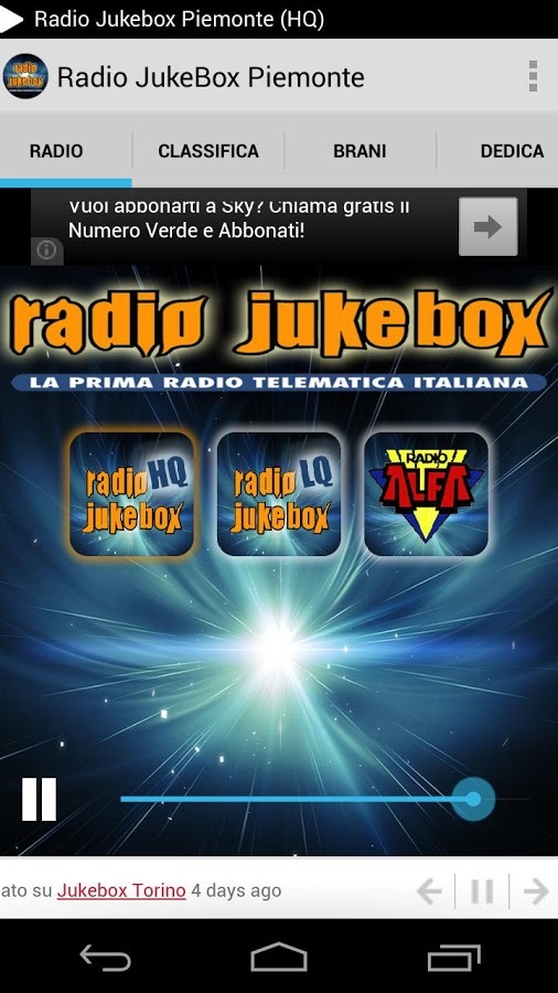 Radio Jukebox Piemonte截图1