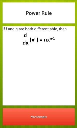 Free Calculus Formulas截图3