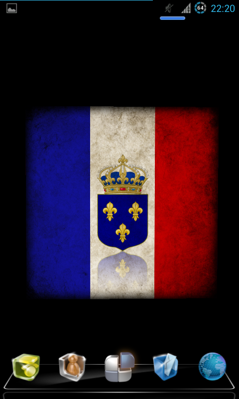 France Coat Flag LWP 3D截图2