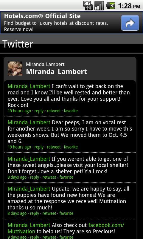 Miranda Lambert Fan App截图4