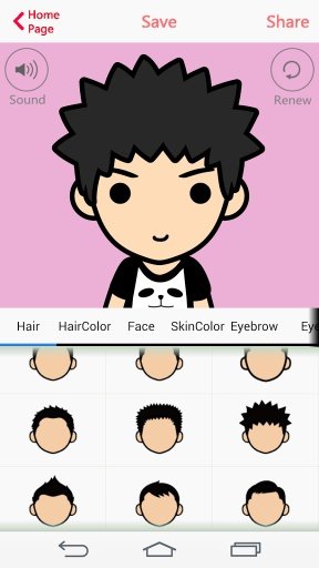 Avatar/Emoji Anime Photo Maker截图2