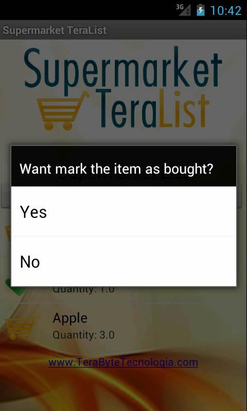 Supermarket Tera List截图3