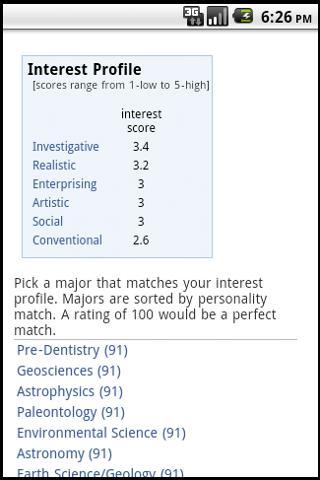 What's Your Major截图2