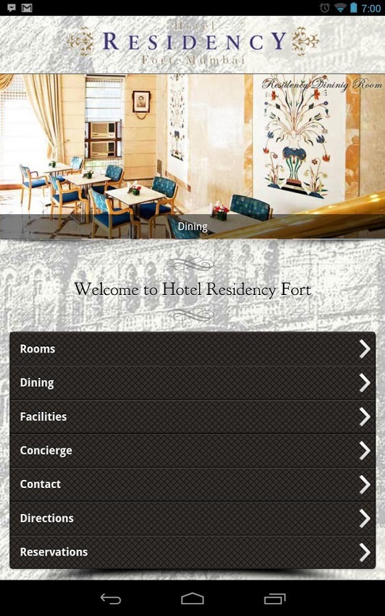 Residency Hotel Fort, Mumbai截图1