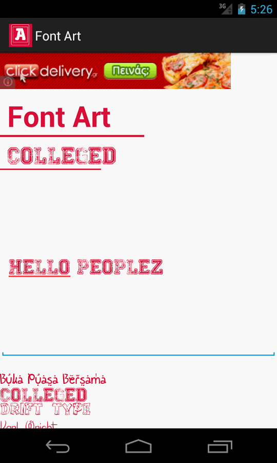 Font Art截图1