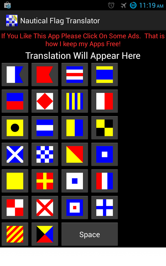 ICS Nautical Flag Transl...截图2