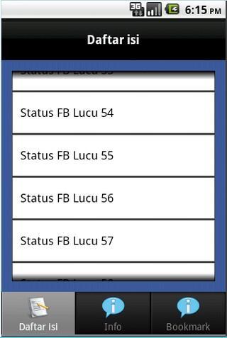 Kumpulan Status FB Lucu截图1