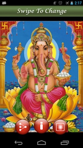 Sri Ganesha Wallpaper截图4