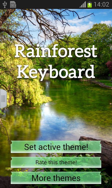 Rainforest Keyboard截图1