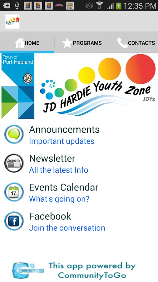 JD Hardie Youth Zone截图2