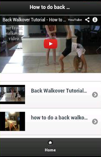 How to do back walkover截图1