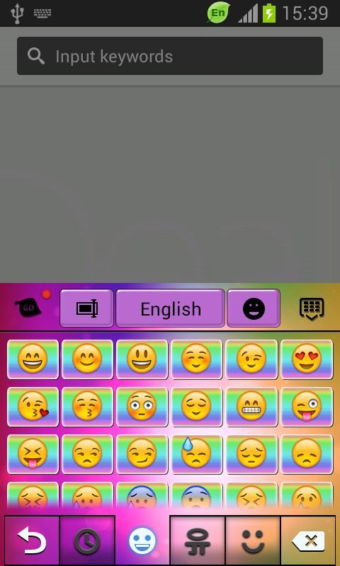 Keyboard for Galaxy Y截图4