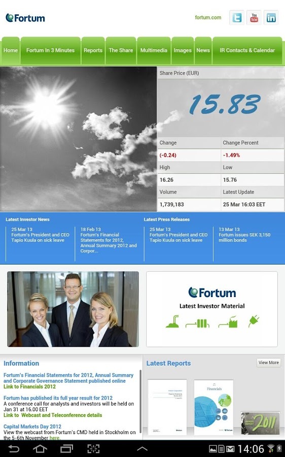 Fortum IR截图2