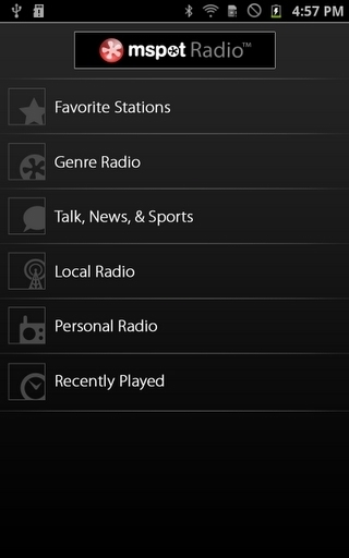 mSpot Radio™截图1