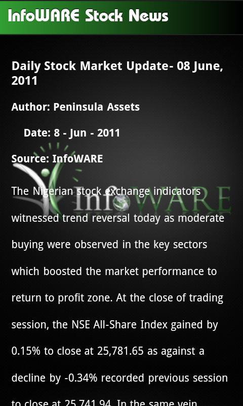 Nigerian Stocks截图1