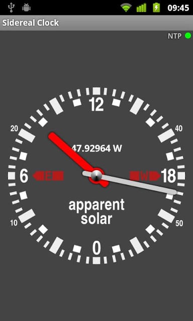 Sidereal Clock截图3