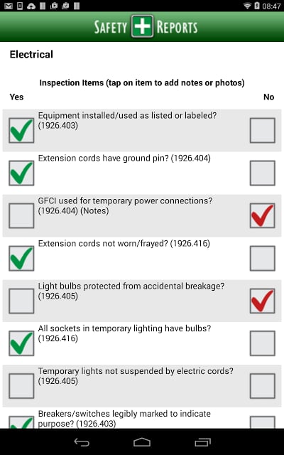 Safety Reports截图11