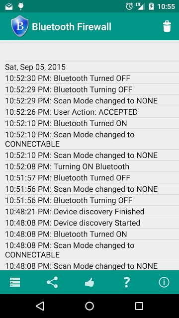 Bluetooth Firewall Trial截图7