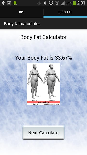 BodyFatCalculator截图1