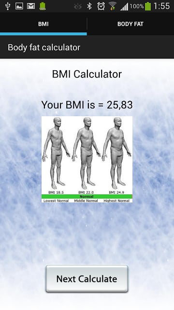 BodyFatCalculator截图2