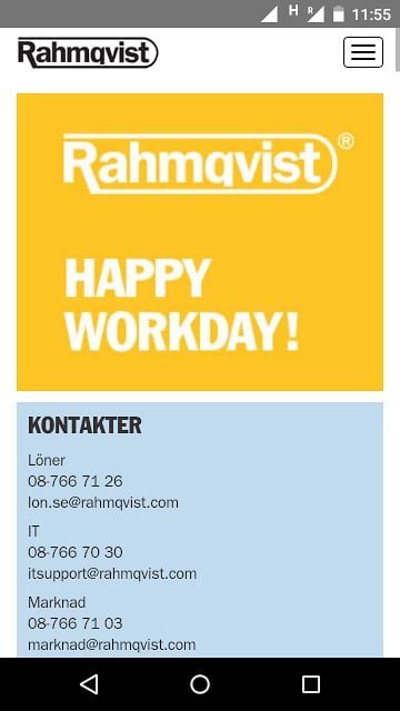 Rahmqvist Intranet Mobile截图4