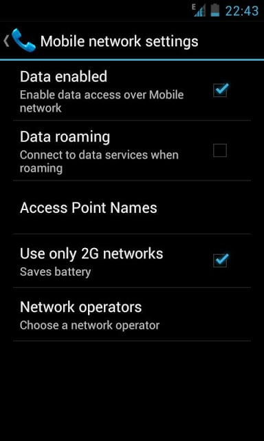 Data Settings截图4