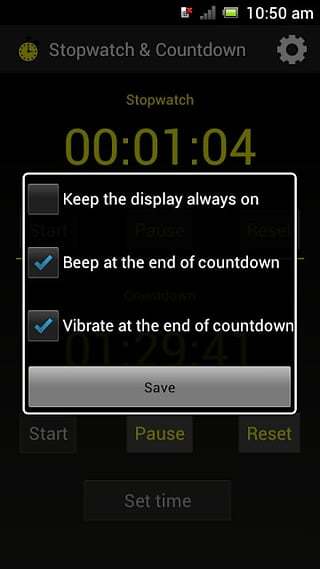 Stopwatch & Countdown截图1