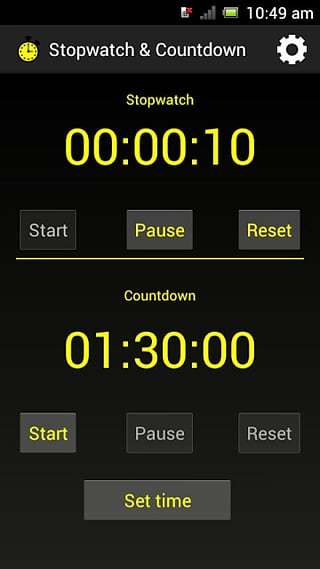Stopwatch & Countdown截图5