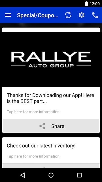 Rallye Motors DealerApp截图1