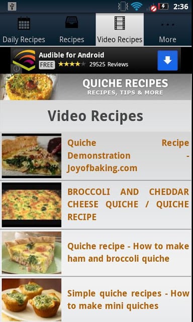 Quiche Recipes!截图3