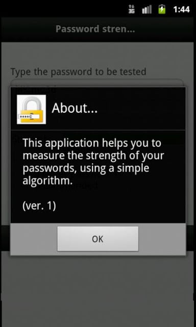 Password strength截图2