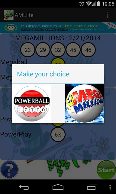 MegaLottery&PowerBall scanner截图7