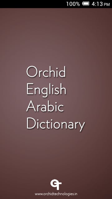 Orchid Arabic Dictionary截图1