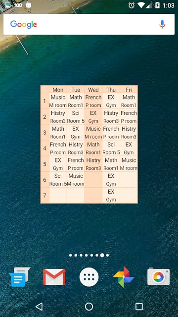 Time Table截图4