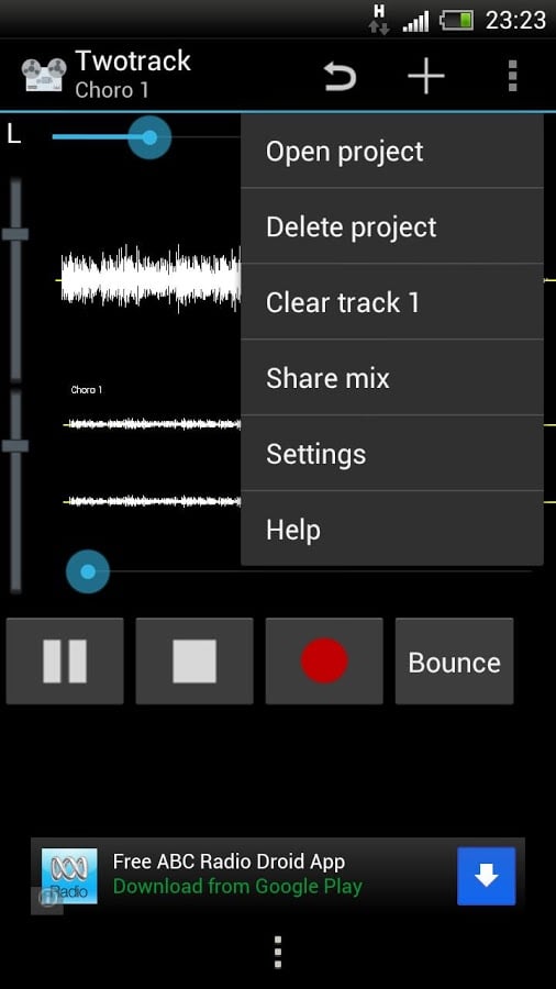 Twotrack audio recorder free截图5