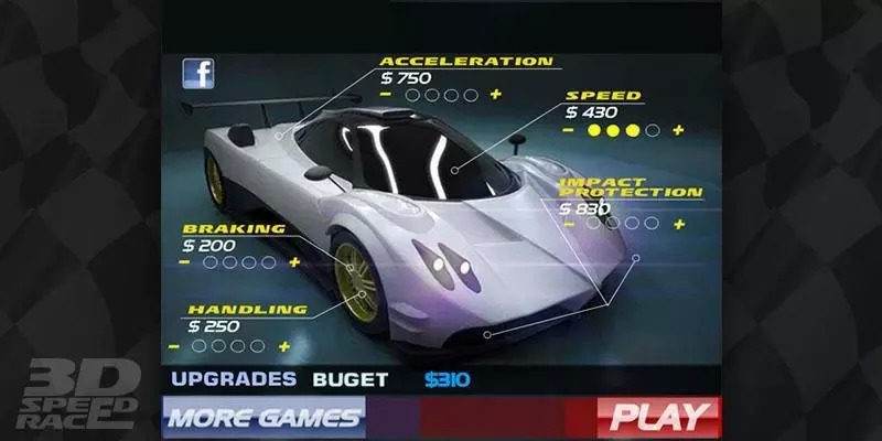 3D Speed Racing Game截图1