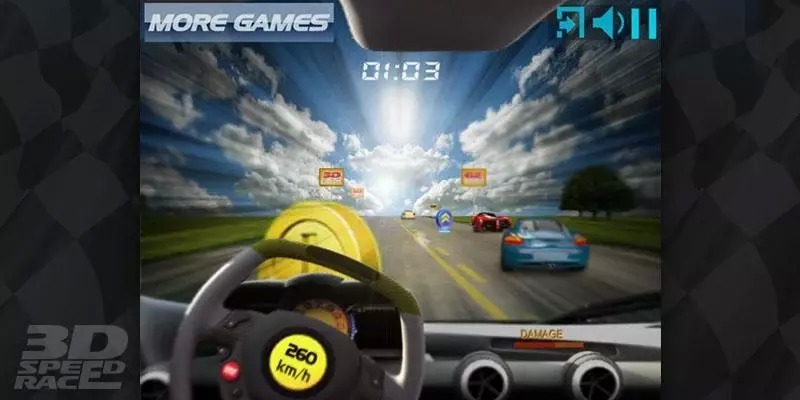 3D Speed Racing Game截图2