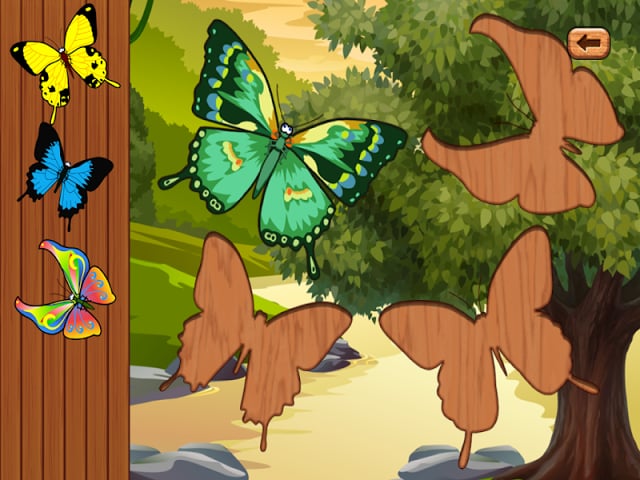 Butterfly jigsaw kids games截图6