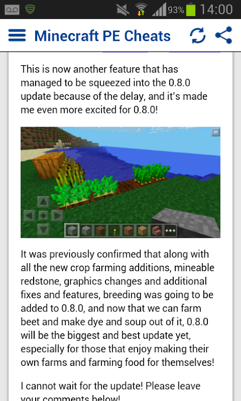 Minecraft PE Cheats截图3