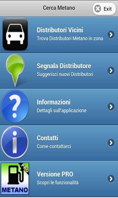 Cerca Distributori Metano截图3