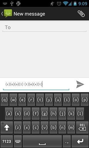 Text Styler Keyboard - Bracket截图1