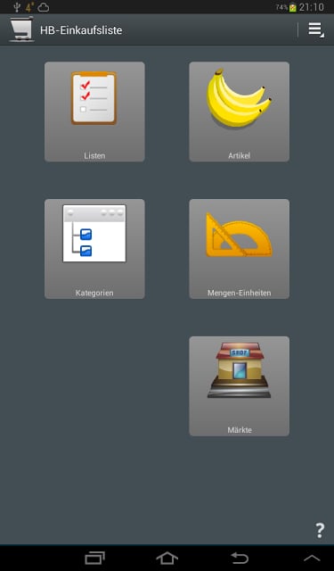 HB-Einkaufsliste Lite截图8
