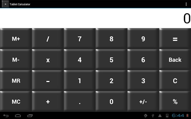 Tablet Calculator Free截图2