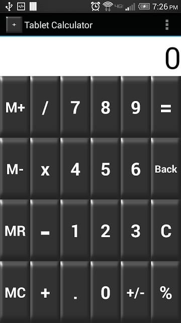 Tablet Calculator Free截图3