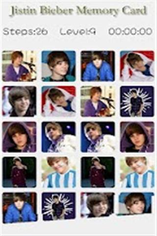 Justin Bieber Memory Card截图4