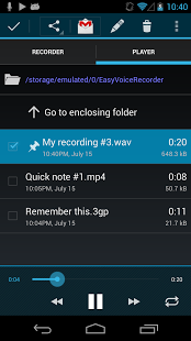 简易录音机 Easy Voice Recorder Pro截图1