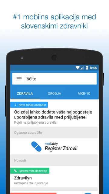 Register Zdravil截图10