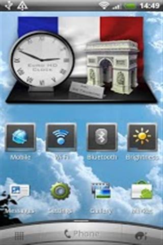 Euro HD Widget Cloc…截图3