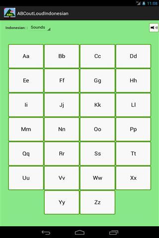 ABC大声印尼字母截图3