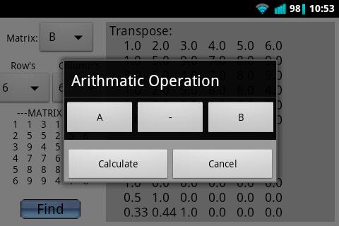 Matrix Calculator_Lite截图3